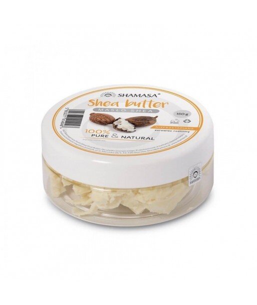 SHAMASA Masło Shea Karite Nierafinowane 150g