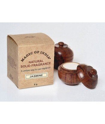 SHAMASA Naturalne perfumy w kremie JASMINE trwały zapach 6g