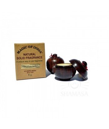 SHAMASA Naturalne perfumy w kremie PRECIOUS SANDAL trwały zapach 6g