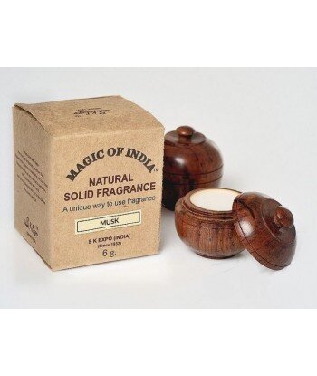 SHAMASA Naturalne perfumy w kremie MUSK trwały zapach 6g