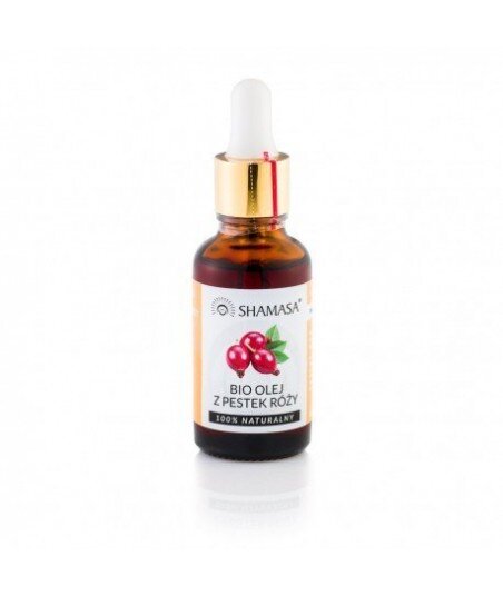SHAMASA Olejek z pestek róży BIO nierafinowany 30ml SHAMASA Olejek z pestek róży BIO nierafinowany 30ml