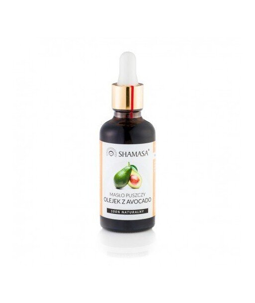 SHAMASA Olej z Awokado BIO nierafinowany 50ml SHAMASA Olej z Awokado BIO nierafinowany 50ml
