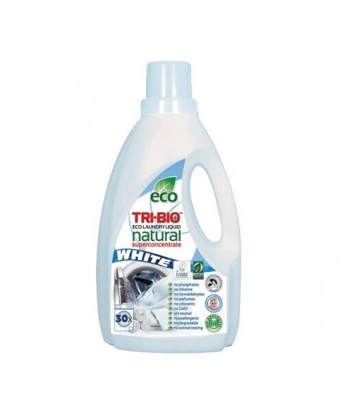 TRI-BIO Ekologiczny skoncentrowany płyn do prania WHITE 1,42 l
