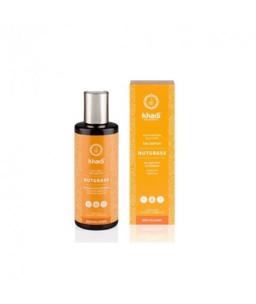 KHADI Szampon do włosów przetłuszczających się Nutgrass 210ml KHADI Szampon do włosów przetłuszczających się Nutgrass 210ml