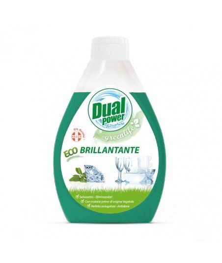 DUAL POWER Eco Płyn do zmywarki nabłyszczający 300ml