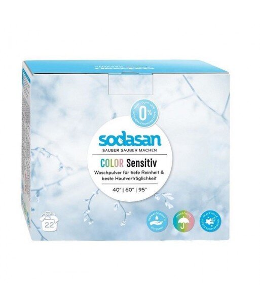 SODASAN Proszek do prania antyalergiczny COLOR SENSITIV 1,2kg