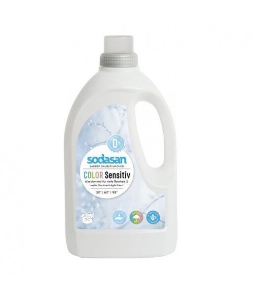 SODASAN Płyn do prania antyalergiczny COLOR SENSITIVE 1,5L