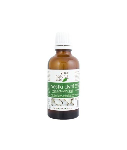 YOUR NATURAL SIDE Olej z Pestek Dyni nierafinowany Organic 50ml