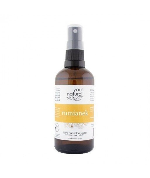 YOUR NATURAL SIDE Woda kwiatowa rumiankowa z Kwiatów Rumianu Szlachetnego Organic spray 100ml