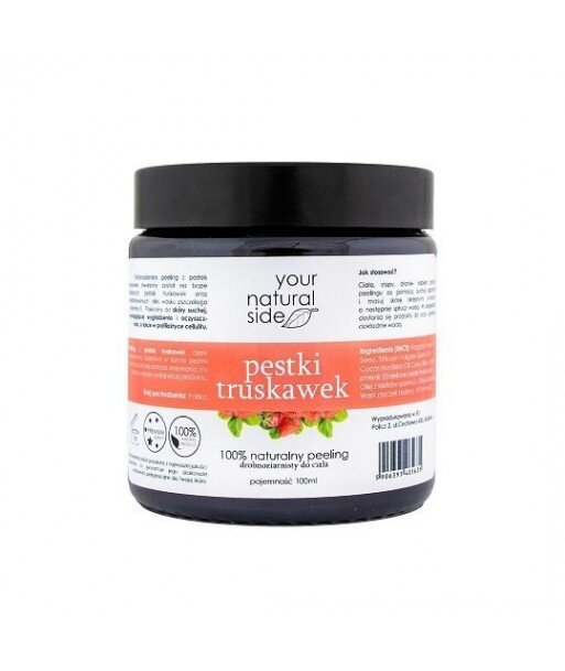YOUR NATURAL SIDE Peeling z pestek truskawek drobnozairnisty 100ml
