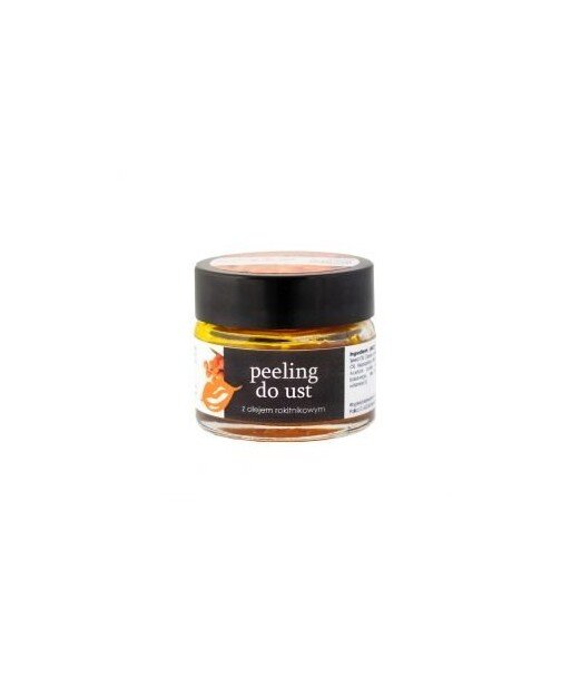 YOUR NATURAL SIDE Peeling do ust z olejem rokitnikowym 20ml YOUR NATURAL SIDE Peeling do ust z olejem rokitnikowym 20ml