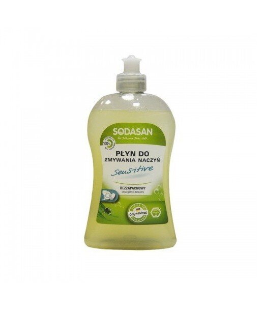 SODASAN Płyn do zmywania naczyń dla skóry wrażliwej 500ml SODASAN Płyn do zmywania naczyń dla skóry wrażliwej 500ml