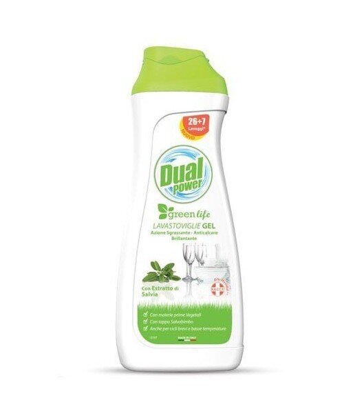 DUAL POWER ŻEL DO ZMYWAREK 660ml DUAL POWER ŻEL DO ZMYWAREK 660ml