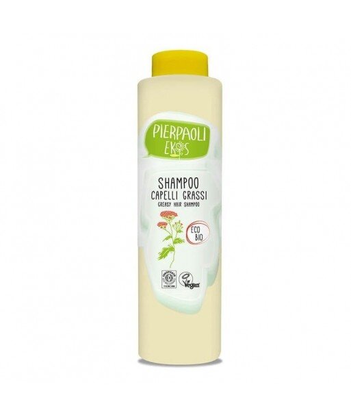 Pierpaoli Ekos Personal Care Szampon do włosów tłustych z ekstraktem z organicznego KRWAWNIKA 500ml