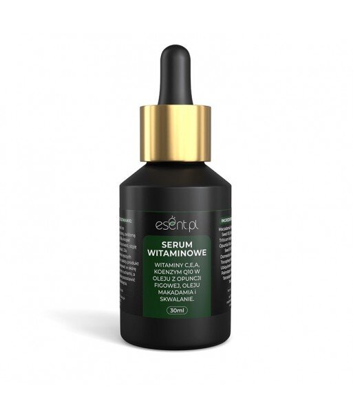 ESENT Serum witaminowe (C, E, A, Q10, Opuncja, Skwalan) 30ml ESENT Serum witaminowe (C, E, A, Q10, Opuncja, Skwalan) 30ml