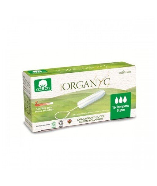 ORGANYC Tampony SUPER 16szt.