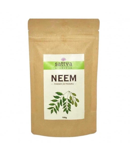 SATTVA AYURVEDA Neem Proszek do włosów i twarzy 100g