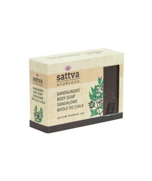 SATTVA AYURVEDA Mydło glicerynowe Sandałowe 125g