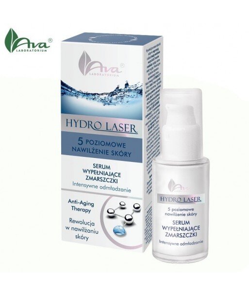 SERUM WYPEŁNIAJĄCE ZMARSZCZKI - Do skóry dojrzałej, suchej i wrażliwej - AVA HYDRO LASER SERUM WYPEŁNIAJĄCE ZMARSZCZKI - Do skóry dojrzałej, suchej i wrażliwej - AVA HYDRO LASER