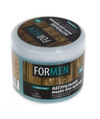 Floresan - naturalne mydło dla mężczyzn do pielęgnacji ciała, włosów i golenia "3 w 1" - zielona herbata, nagietek, rumianek, a