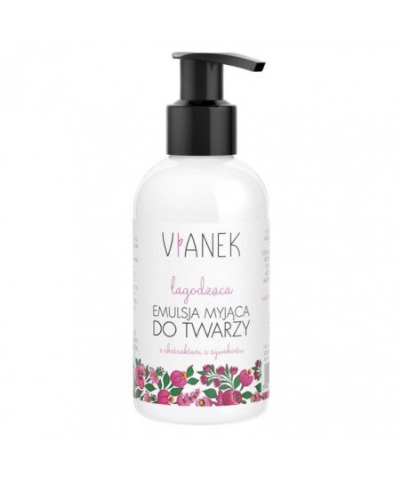 ŁAGODZĄCA EMULSJA MYJĄCA DO TWARZY - Vianek