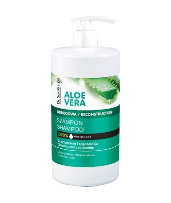 Dr. Santé Aloe Vera szampon aloesowy z keratyną, ceramidami roślinnymi do wszystkich rodzajów włosów 1000ml