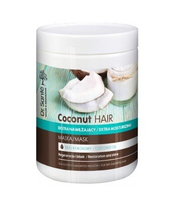 Dr. Santé Coconut Hair maska z olejem kokosowym do suchych i łamliwych włosów 1000ml