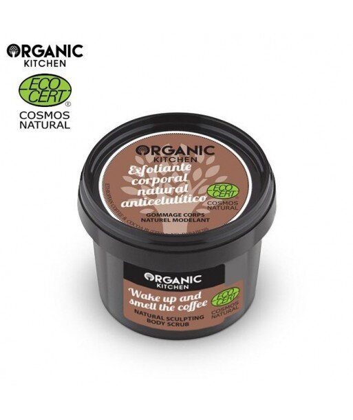 Organic Kitchen - Naturalny modelujący scrub do ciała - Obudź się i poczuj zapach kawy, 100 ml Organic Kitchen - Naturalny modelujący scrub do ciała - Obudź się i poczuj zapach kawy, 100 ml