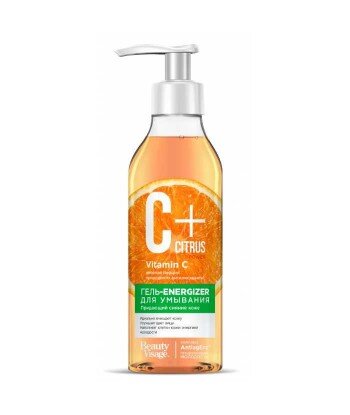 C+ Citrus Żel-energizer do mycia twarzy z kompleksem przeciw starzeniu Anti Aage 240 ml