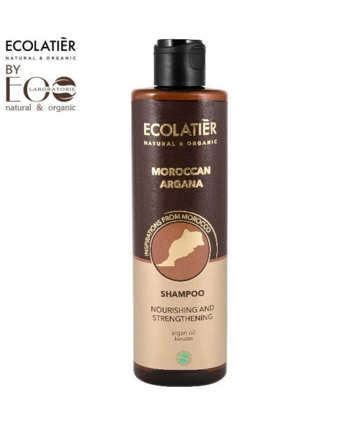 Szampon do włosów Odżywczo-wzmacniający MAROKAN ARGANA, 250 ml, ECOLATIER