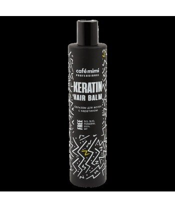 CAFE MIMI Professional Balsam do włosów z keratyną - włosy zniszczone i farbowane, 300 ml