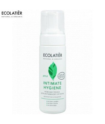 Pianka do higieny intymnej pH 5,2 - Probiotyk, kwas mlekowy, 150 ml, ECOLATIER