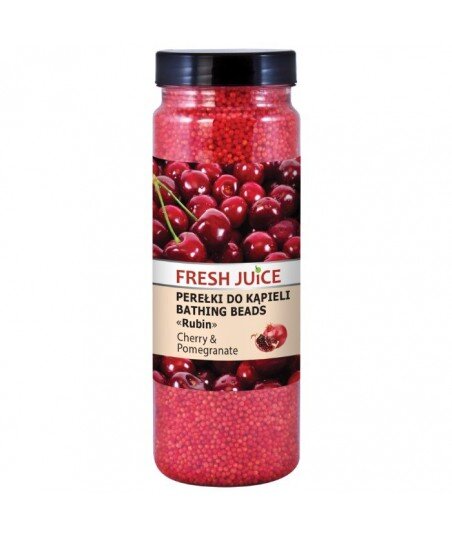 Fresh Juice Perełki do kąpieli Cherry & Pomegranate 450 g