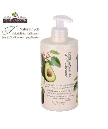 Kremowe mydło w płynie do rąk - Odżywienie i regeneracja z olejem avocado i ekstraktem z zielonej herbaty, 460ml