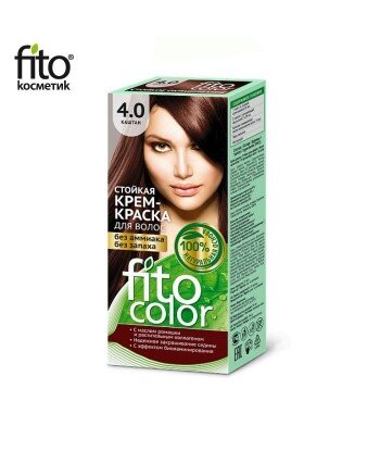 Farba do włosów 4,0 KASZTAN - FITO COLOR