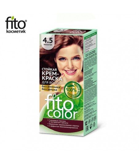 Farba do włosów 4,5 MAHOŃ - FITO COLOR
