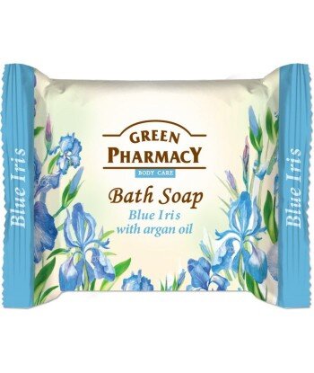 Green Pharmacy Mydło toaletowe Niebieski irys i olejek arganowy, 100g