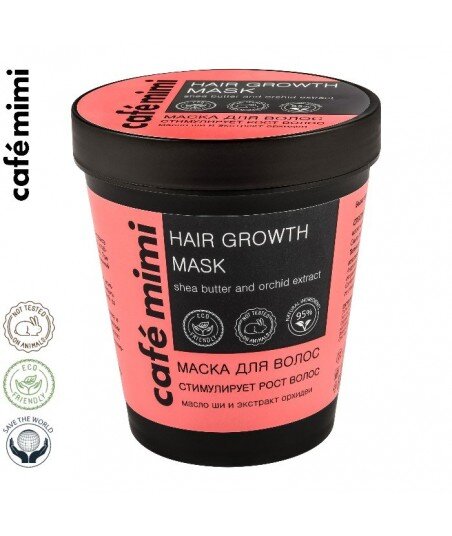 CAFE MIMI Maska do włosów Aktywacja wzrostu, 220 ml