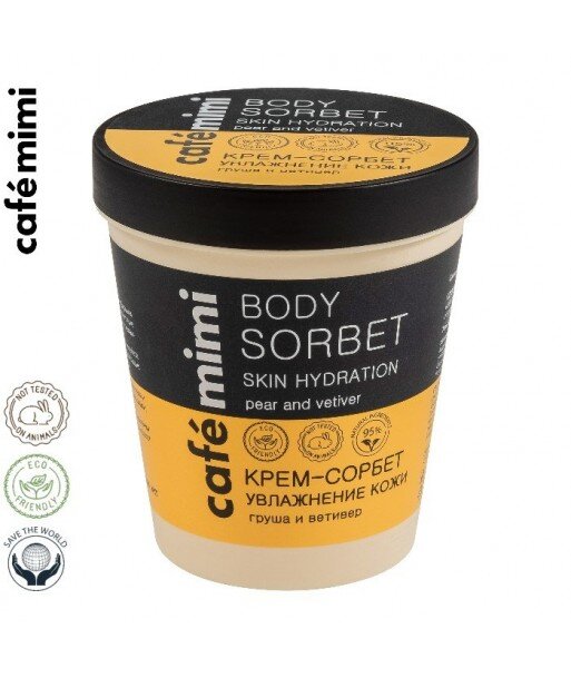 CAFE MIMI Krem - sorbet Nawilżenie skóry, 220 ml