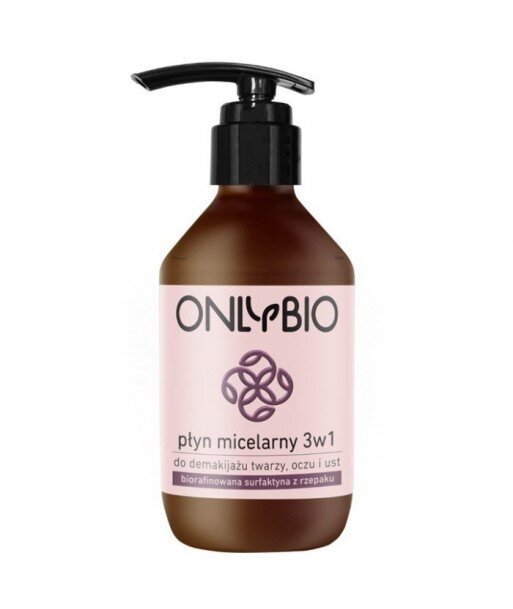 Płyn micelarny do demakijażu twarzy, oczu i ust - 3w1 250 ml OnlyBio