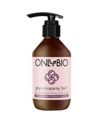 Płyn micelarny do demakijażu twarzy, oczu i ust - 3w1 250 ml OnlyBio