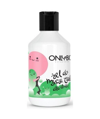 Żel do mycia ciała dla dzieci od pierwszych dni do 3-go r.ż. 250 ml pompka OnlyBio