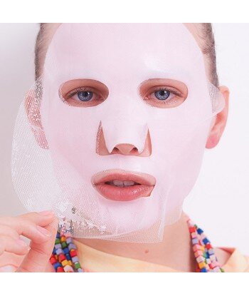 Różowa maska do twarzy ICE CREAM Truskawki i śmietanka, 25g
