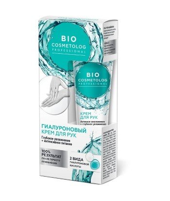 Hialuronowy krem do rąk Głębokie nawodnienie + intensywne odżywianie, 45ml Fitocosmetik