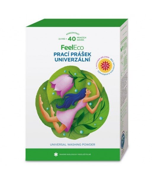 Uniwersalny Ekologiczny Proszek do Prania, Feel Eco, 2400 g