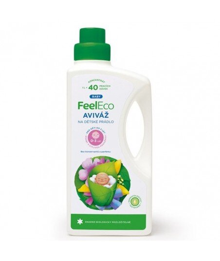 Płyn do płukania dziecięcych ubranek, Feel Eco, 1000ml