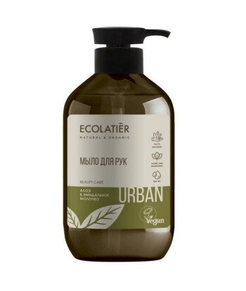 Mydło w płynie do rąk Aloes i mleko migdałowe, 400 ml, ECOLATIER URBAN