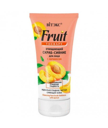 Peeling oczyszczający do twarzy z morelą, 150 ml Fruit Therapy Peeling oczyszczający do twarzy z morelą, 150 ml Fruit Therapy