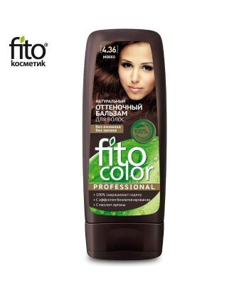 Naturalny balsam KOLORYZUJĄCY do włosów - MOKKA 4,36 - FITO COLOR