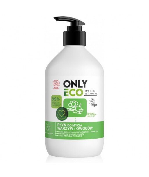Płyn do mycia warzyw i owoców 500 ml ONLYECO